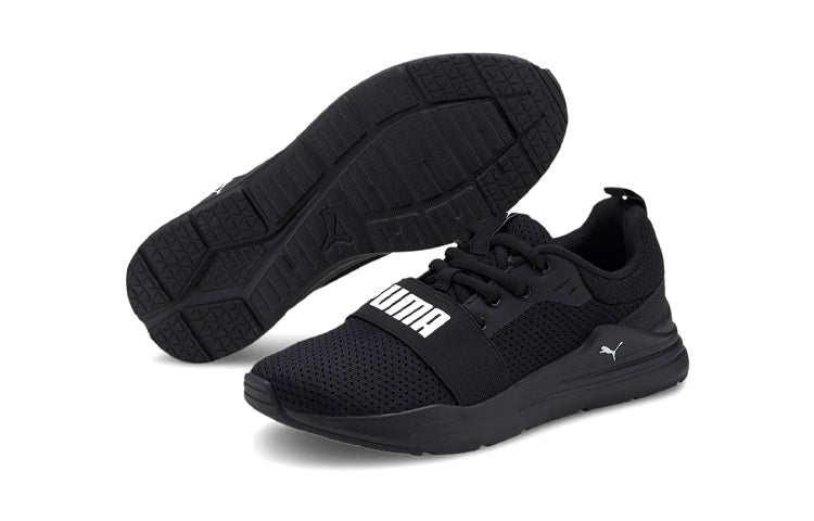 PUMA Wired Run Agile Imeva Low-Top Sneakers K Black 374214-01