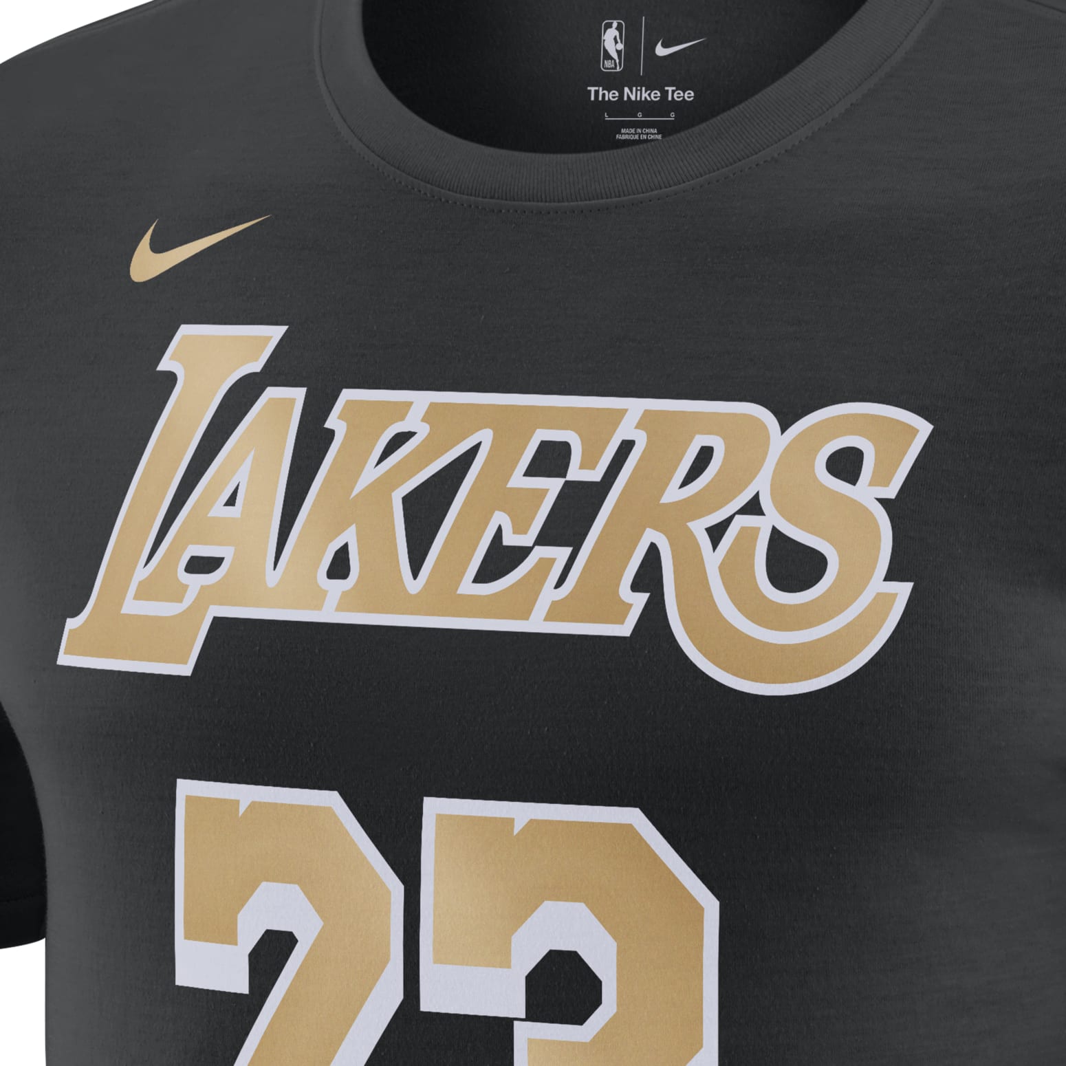 Nike x NBA Nba Los Angeles Lakers T-Shirt 'Lebron James 23' FV8846-010