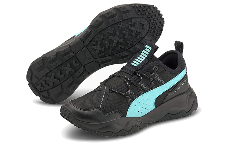 (WMNS) PUMA Ember Trail Black/Blue/White Low sneakers 193131-07