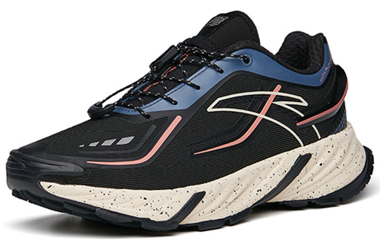 (WMNS) ANTA Run Collection 'Black Blue Orange' 122145525-3