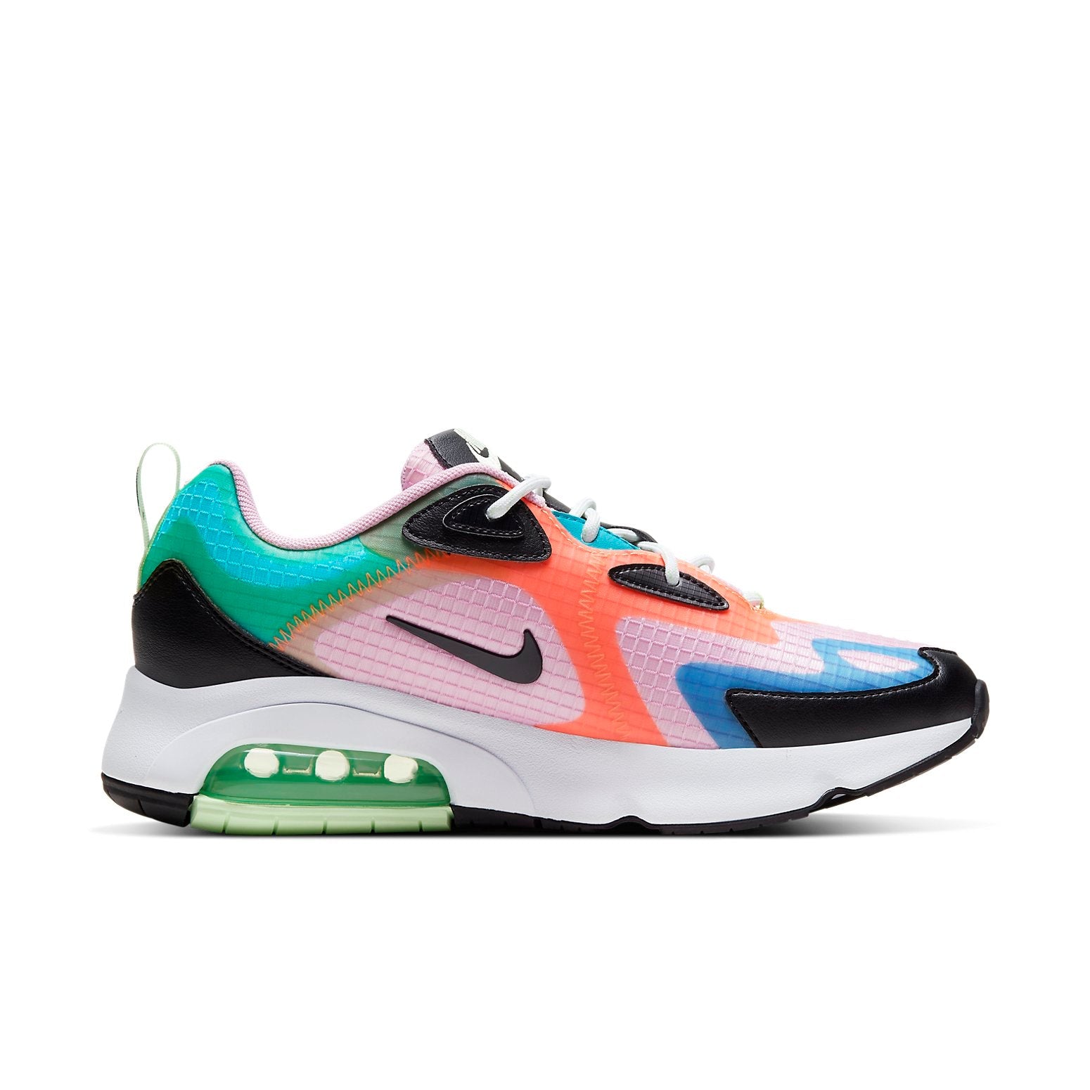 (WMNS) Nike Air Max 200 'Light Arctic Pink Orange Pulse' CJ0630-600