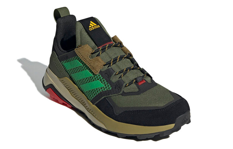 adidas Terrex Trailmaker Blue Hiking 'Green Black Brown' FX4618
