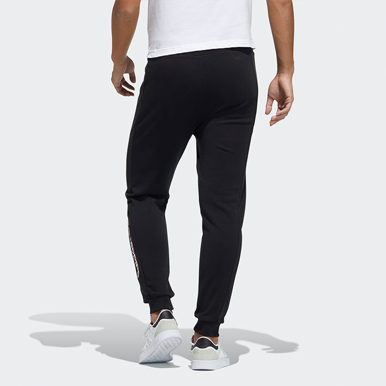 adidas neo M BRLV PNT 2 Bundle Feet Sports Long Pants Black GU0851