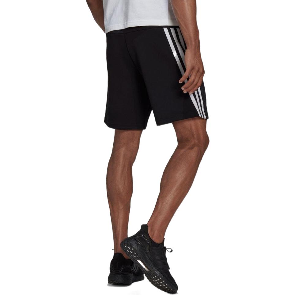 Men's adidas Side Stripe Adornment Casual Shorts Black H46515