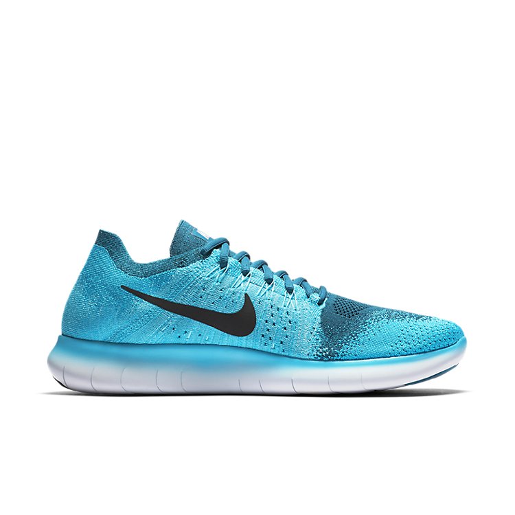 Nike Free RN Flyknit 2017 'Blue Lagoon Pure Platinum Legend Blue' 880843-400