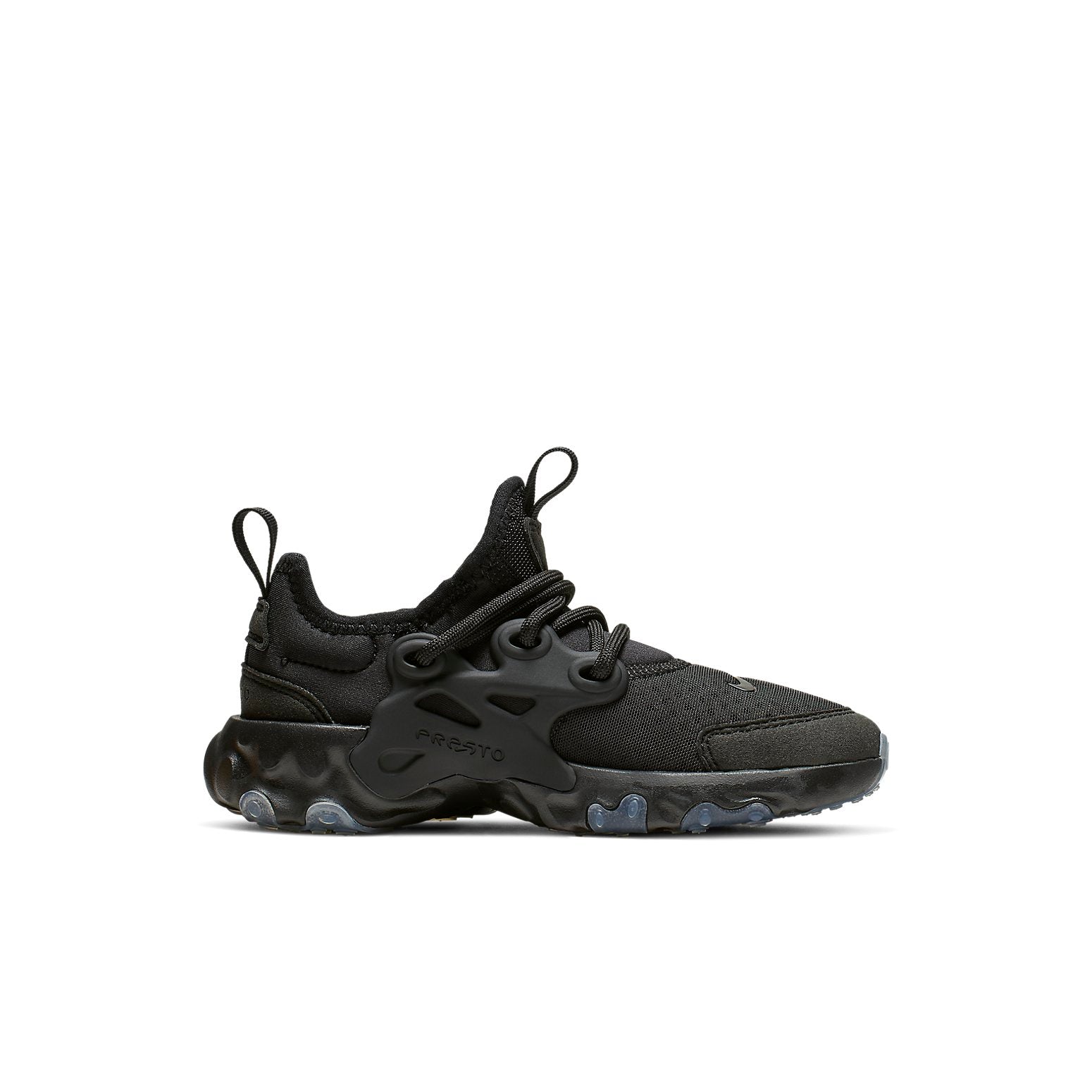 (PS) Nike React Presto 'Triple Black' BQ4003-005
