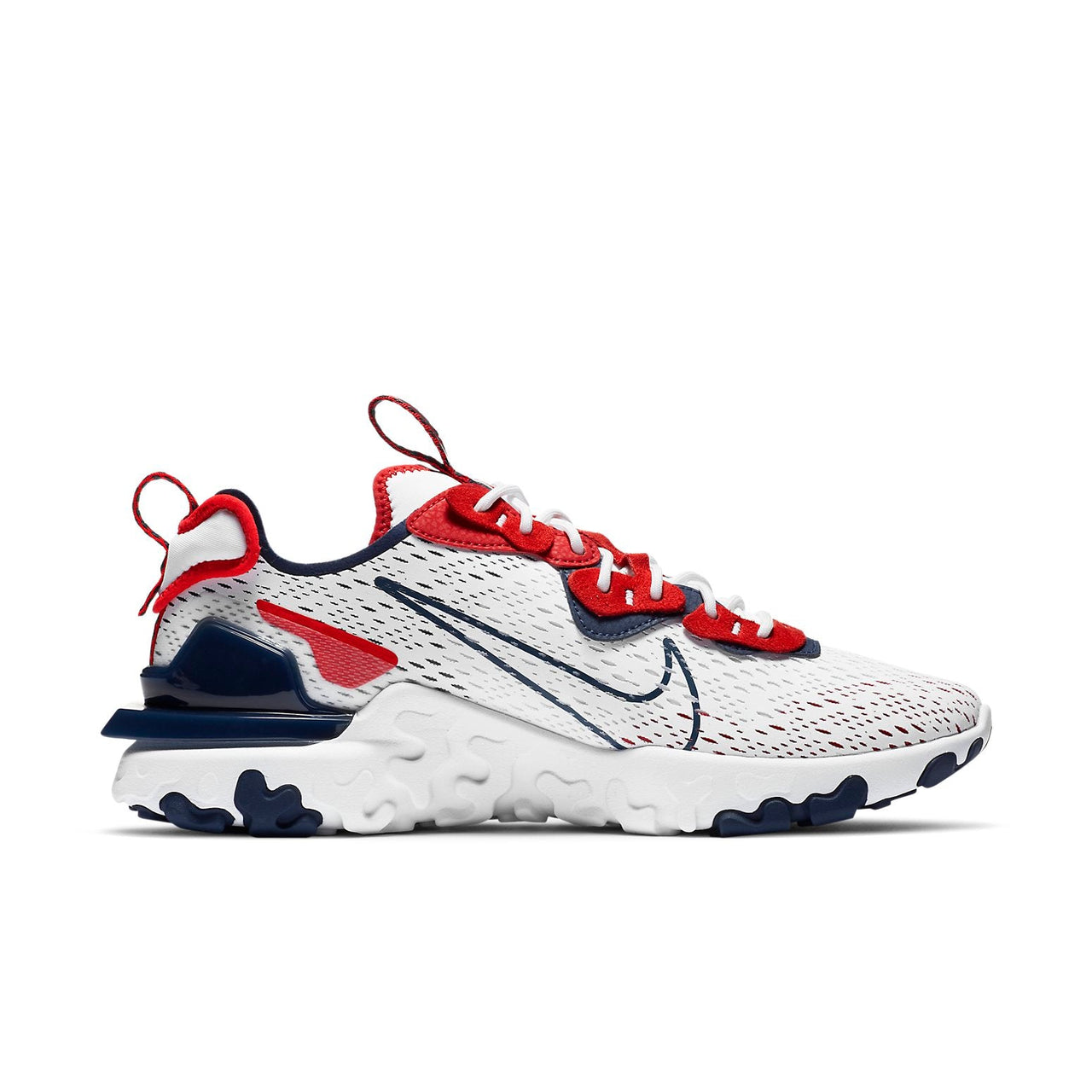 Nike React Vision 'White Red Blue' CW7355-100