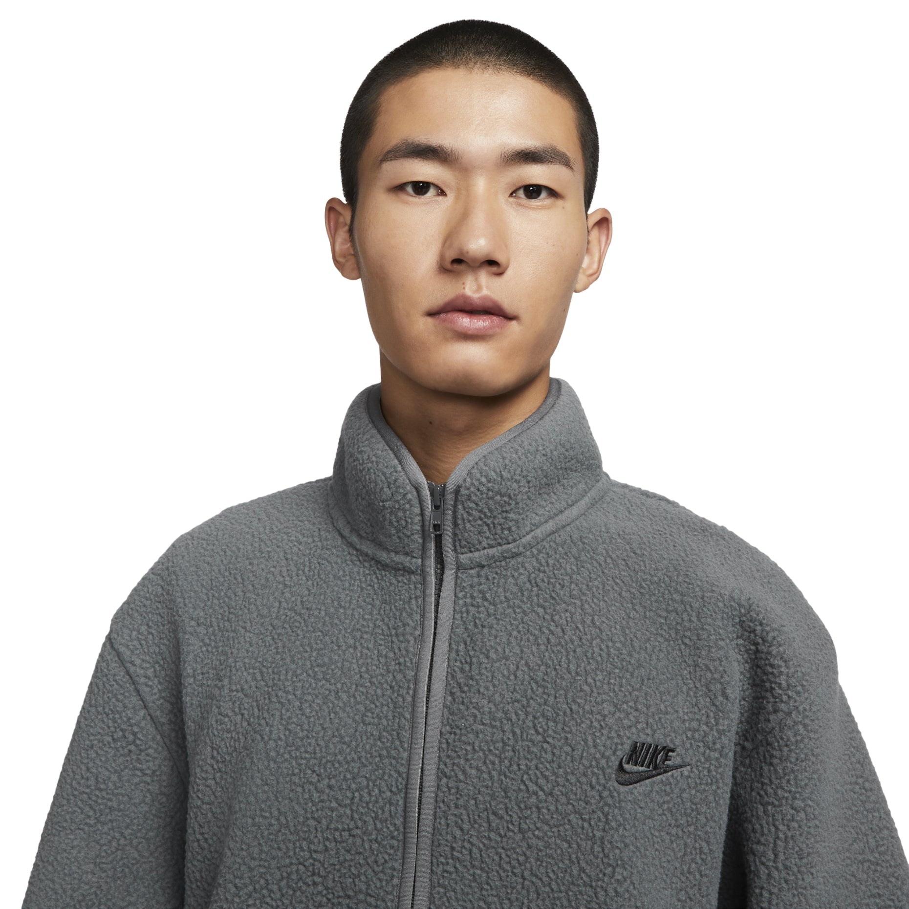 Nike Club Fleece Winterized Jacket 'Iron Grey' FB8387-068