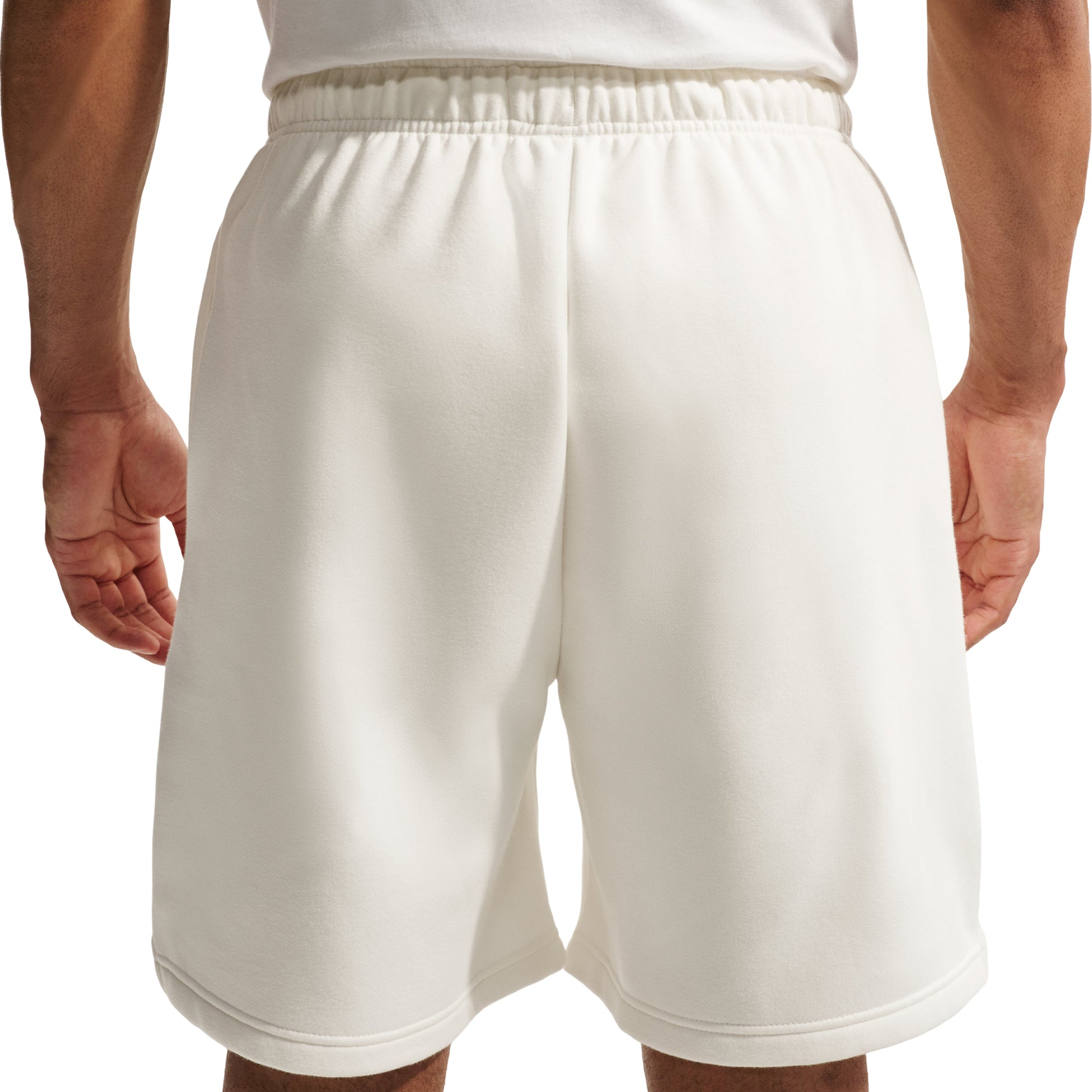 Nike Tech Fit Standard Issue Brush Fleece 8In Short 'Sail Pale Ivory' IU3281-133