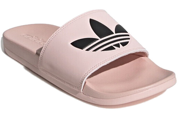 (WMNS) adidas originals Adilette Lite Slipper 'Pink Black' EG8682