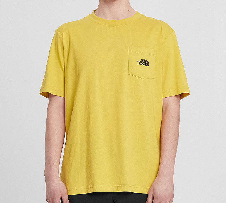 THE NORTH FACE Pocket Logo T-Shirt 'Yellow' 4NFN-ZBJ
