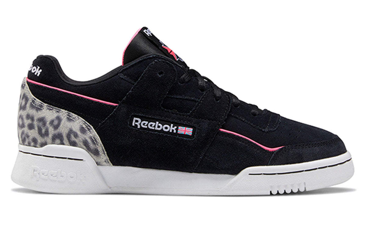 (WMNS) Reebok Workout Lo Plus Black/Red EG6014