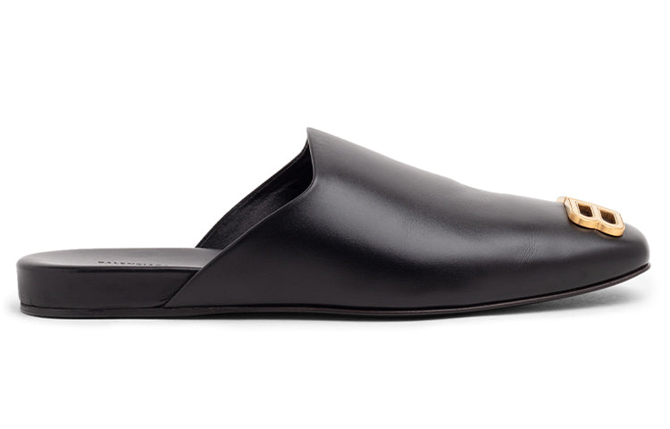 (WMNS) Balenciaga Cosy Mules 'Black' 653808WBB521088