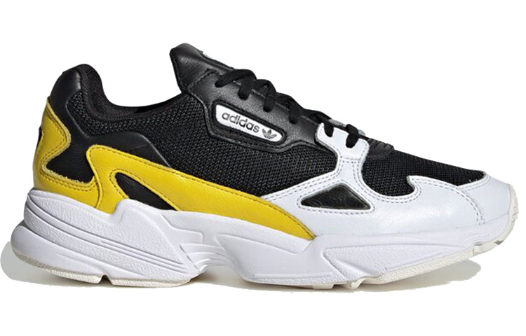 (WMNS) adidas Falcon 'Black Yellow White' EG6708