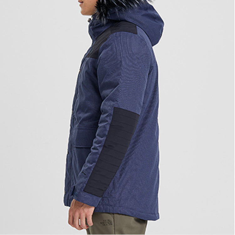 THE NORTH FACE Fusion Parka Jacket 'Navy' 3VUJ-H2G