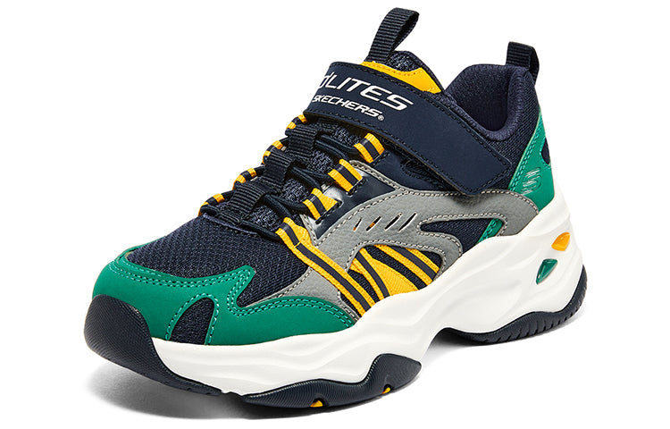 (GS) Skechers Stamina Shoes 'Navy Grey Green' 405211L-NVMT