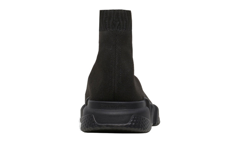 (WMNS) Balenciaga Speed Trainer High 'Black' 2019 525717W05G01000