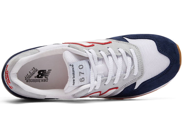 New Balance 670 D-Wide Grey/Blue M670GNW