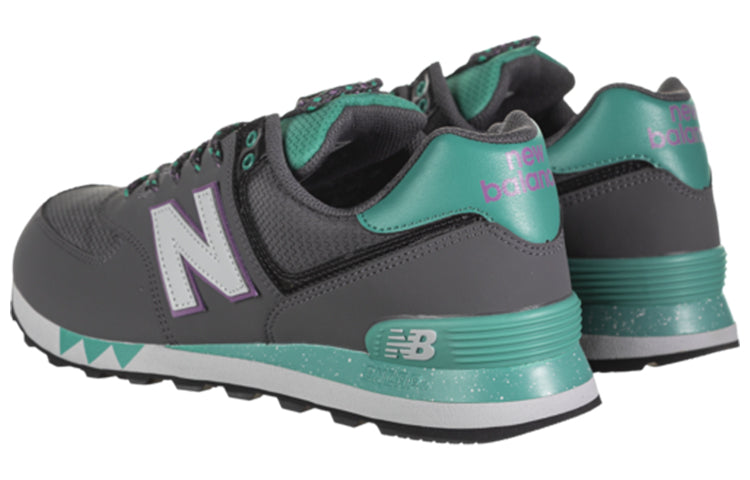 New Balance 574 Low-Top Grey/Green ML574FT