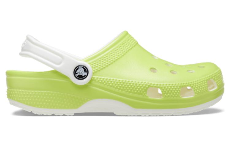 Crocs Classic Glow in the Dark Clogs 'Lime Green White' 209101-3UH