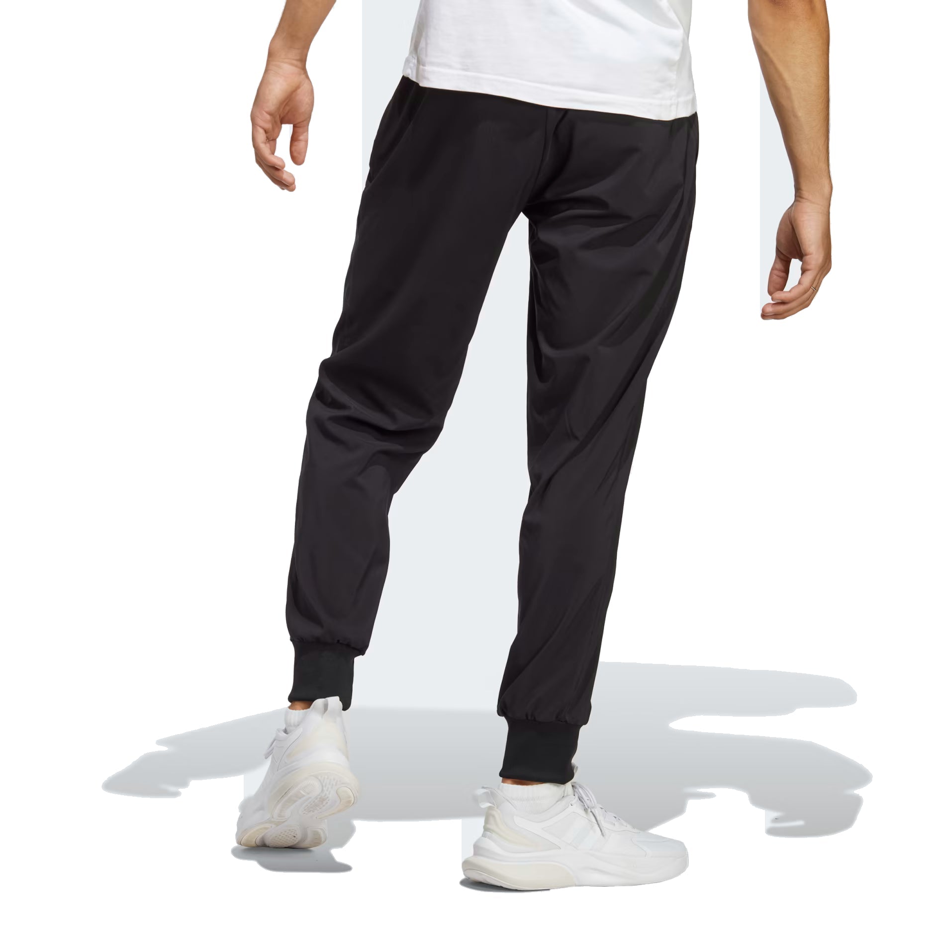 adidas Aeroready Essentials Stanford Tapered Cuff Embroidered Small Logo Pants 'Black' IC0059