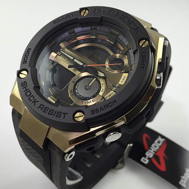 CASIO G-Shock G-Steel 'Black Gold' GST-200CP-9A