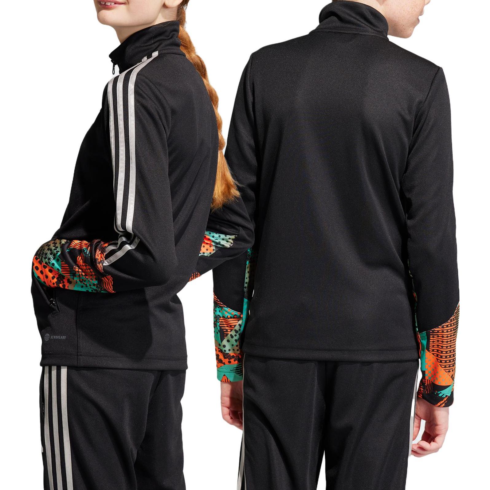 (GS) adidas Messi Training Top 'Black White' HR4353
