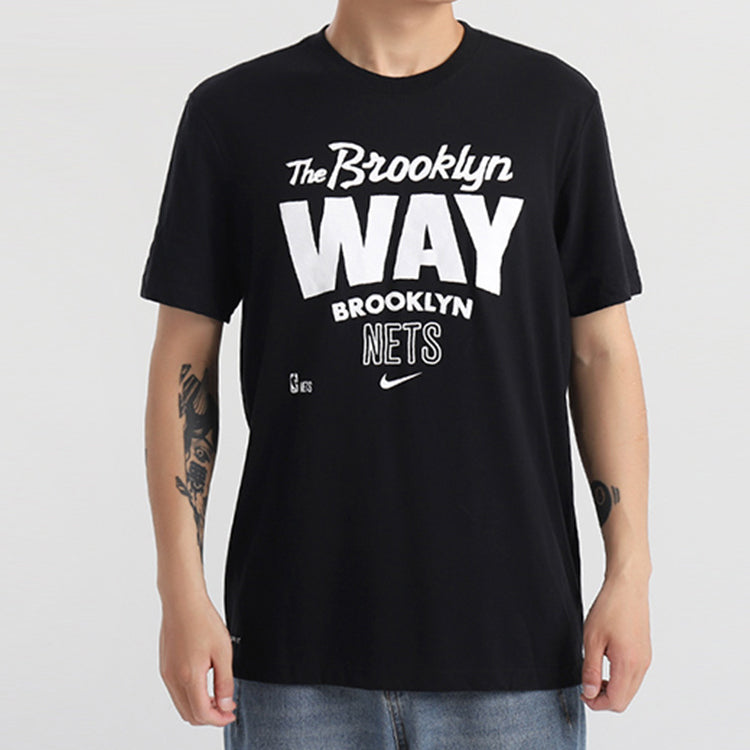 Nike Brooklyn Nets Mantra Dri-FIT NBA Short Sleeve Black CK8800-010