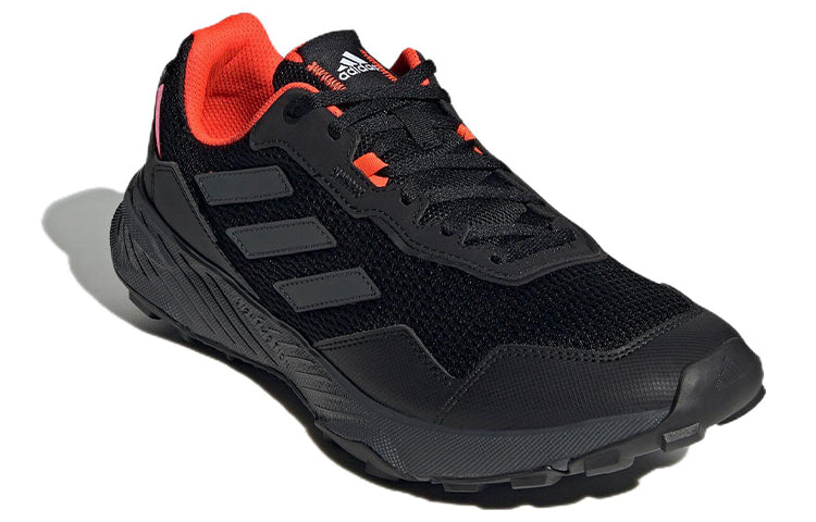 adidas Tracefinder Trail Running Shoes 'Black Solar Red' Q47236