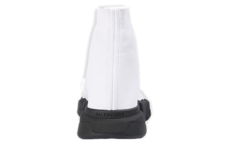 (WMNS) Balenciaga Speed Recycled Sneakers White/Black 617192W2A519010