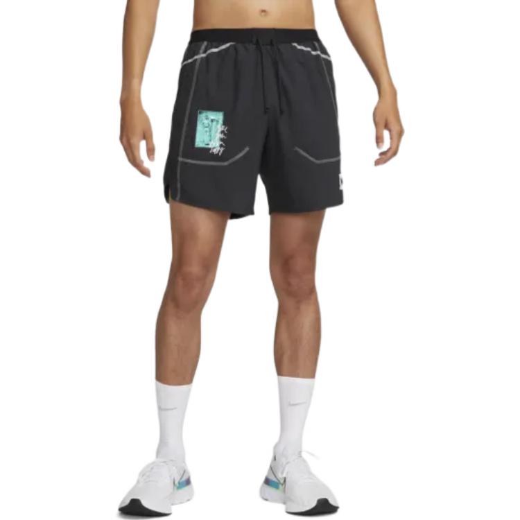 Nike Dri-FIT Stride D.Y.E. 7' Running Shorts 'Black' DQ6560-010