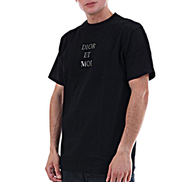 DIOR & Moi Sequin Logo For Men Black 933J604A-0554-986