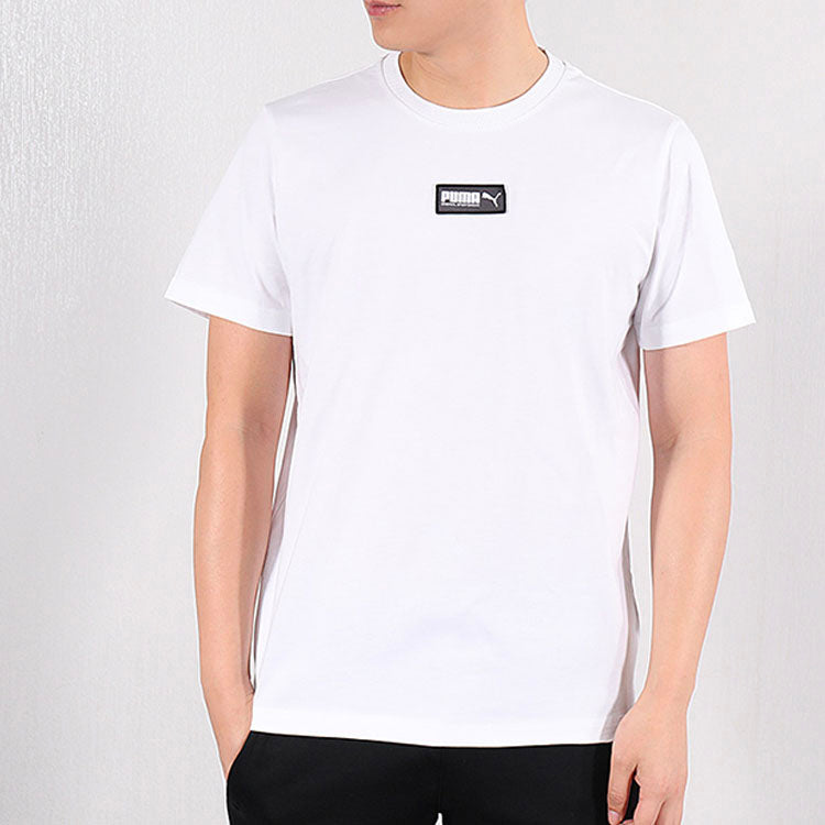 PUMA Casual Sports Short Sleeve White 844632-02