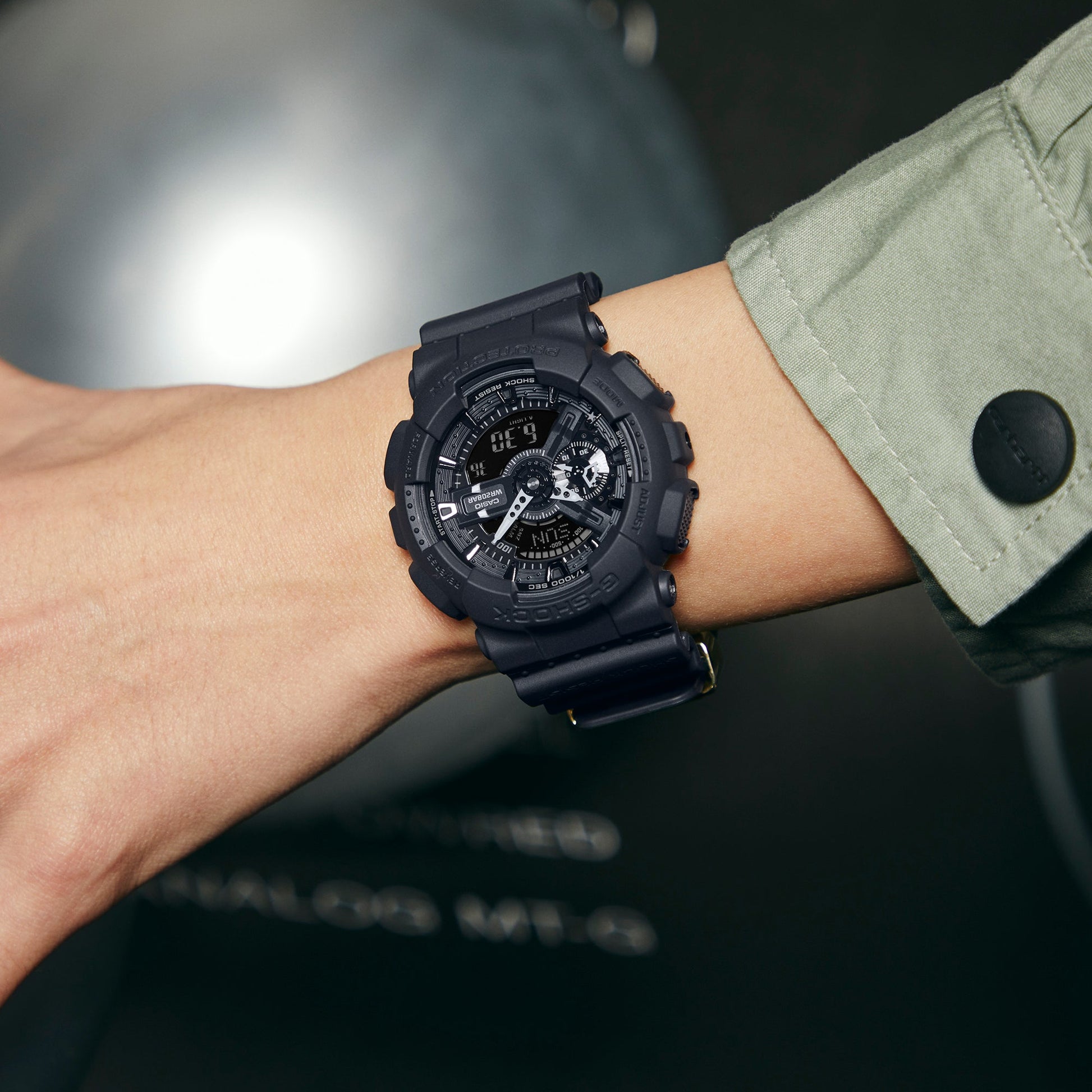 CASIO G-Shock Digital-Analog 'Black' GA-114RE-1APR
