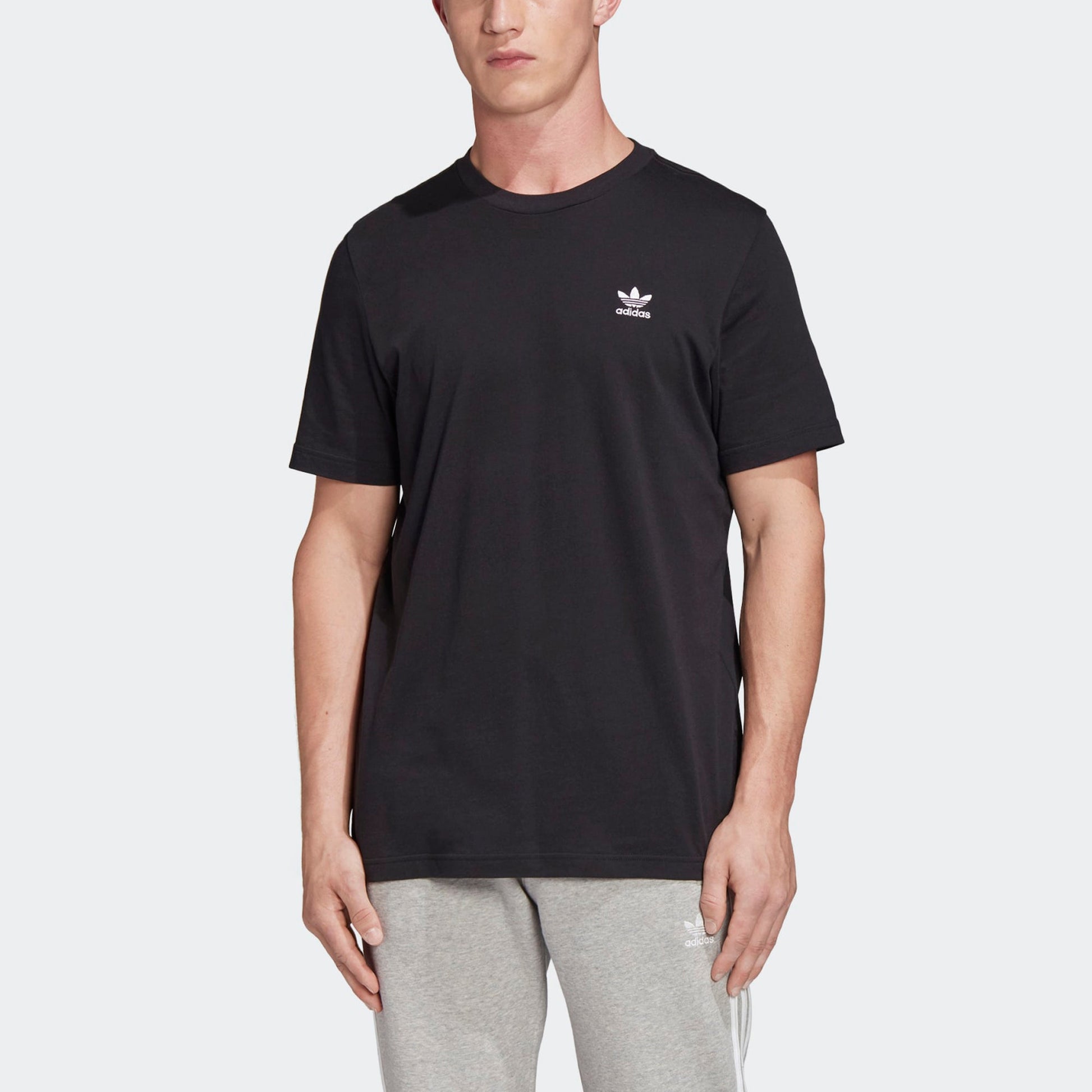 adidas originals Essential Tee For Men Black FM9969