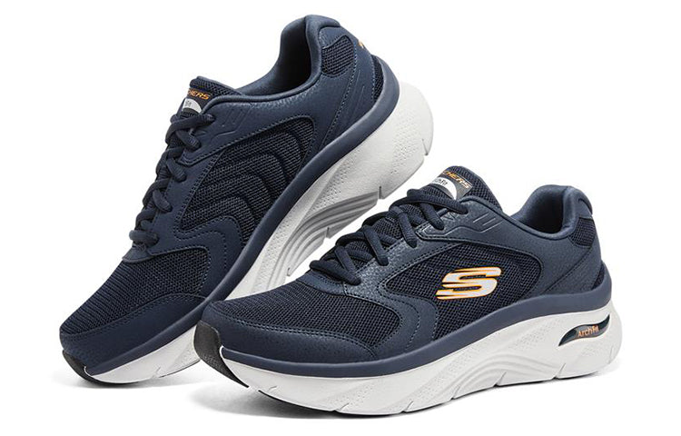 Skechers Arch Fit Dlux 'Navy Orange' 232501-NVOR