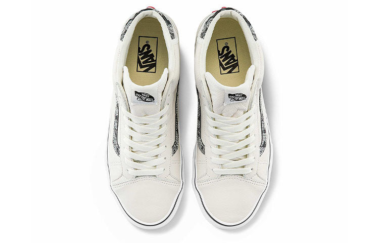 Vans Mid Skool 37 'Sport Paisley - White Black' VN0A3TKF914