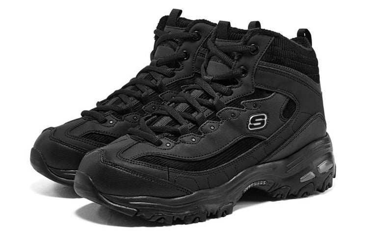 (WMNS) Skechers DLites 1.0 'Black' 167569-BBK