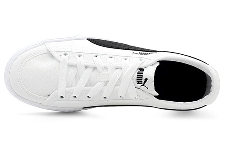 PUMA Smash v2 Vulc CV 'White Black' 365968-02