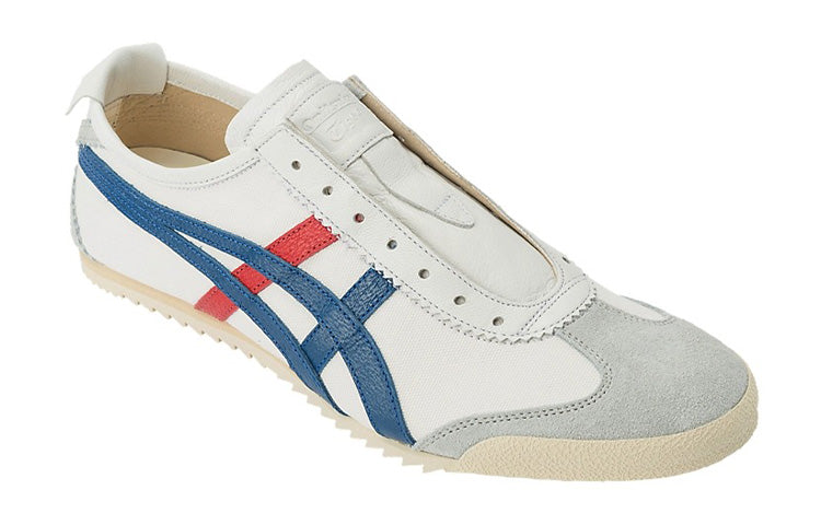 Onitsuka Tiger Mexico Slip-On Deluxe 'White Blue Red' 1181A145-100
