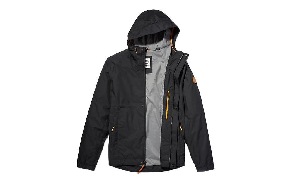 Men's Timberland Outdoor waterproof Jacket Black A2CV3001