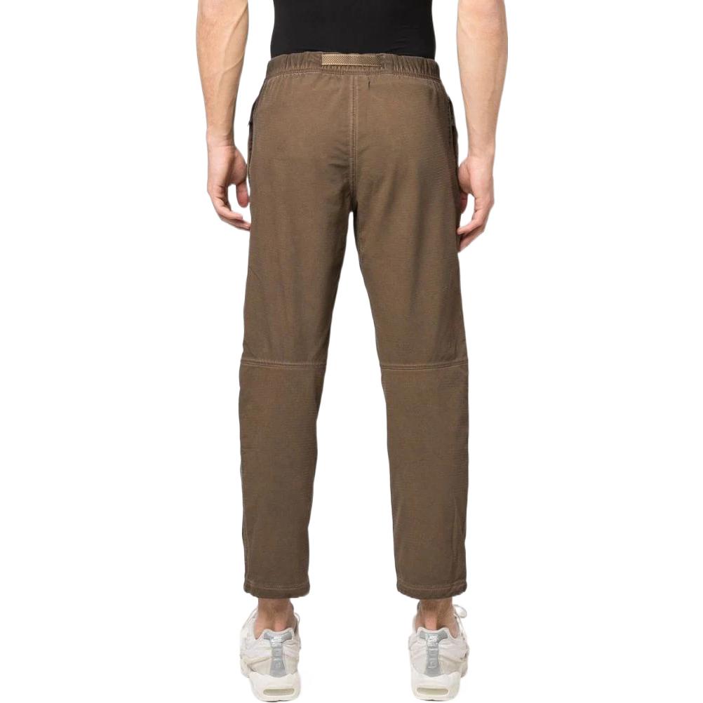Men's Nike Side Brand Logo Embroidered Straight Casual Pants/Trousers Brown DH3107-242