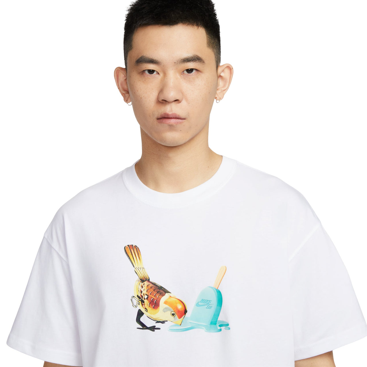Nike SB Skateboard T-Shirt 'White' HJ0819-100