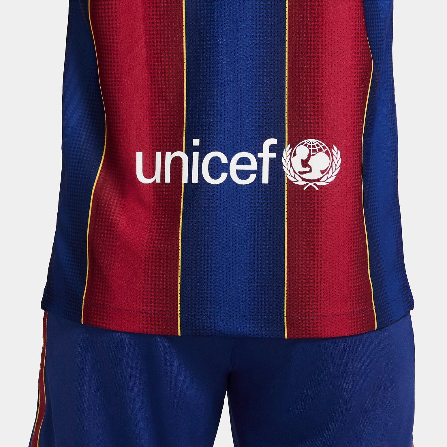 Nike FC Barcelona 20-21 Authentic Home Jersey 'Red Blue' CD4185-455