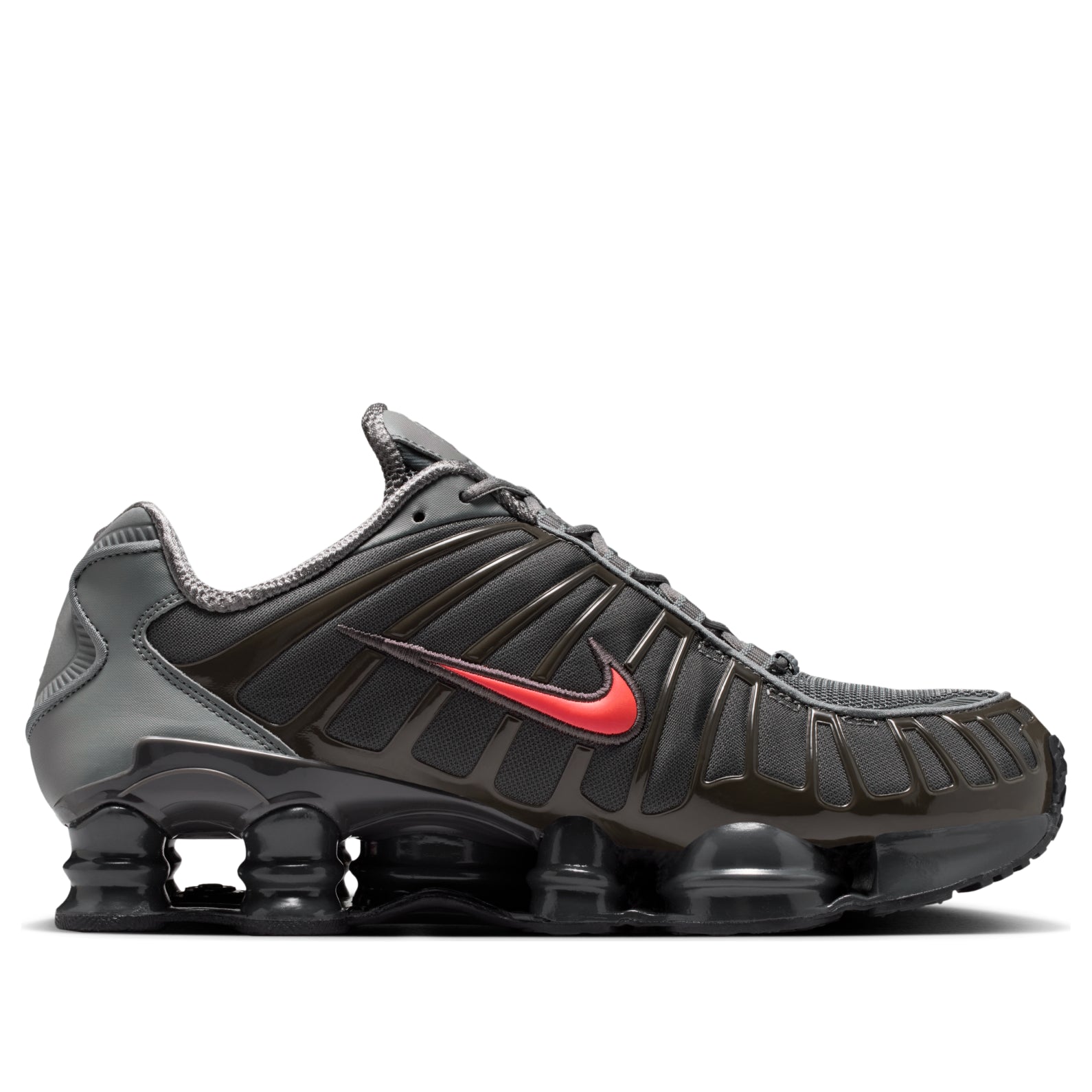 Nike Shox TL SE 'Smoke Grey Bright Crimson' IQ6599-003
