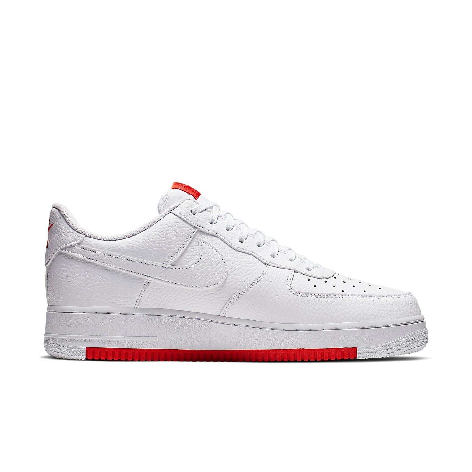 Nike Air Force 1 Low '07 1 'White Red' AO2409-101