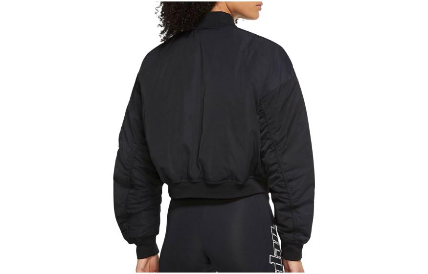 (WMNS) Air Jordan Flight Jacket 'Black' CW6449-010