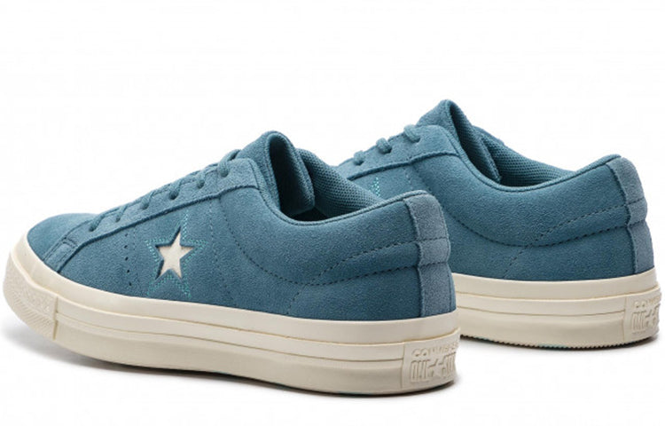 Converse One Star Ox Blue Low Tops 163190C