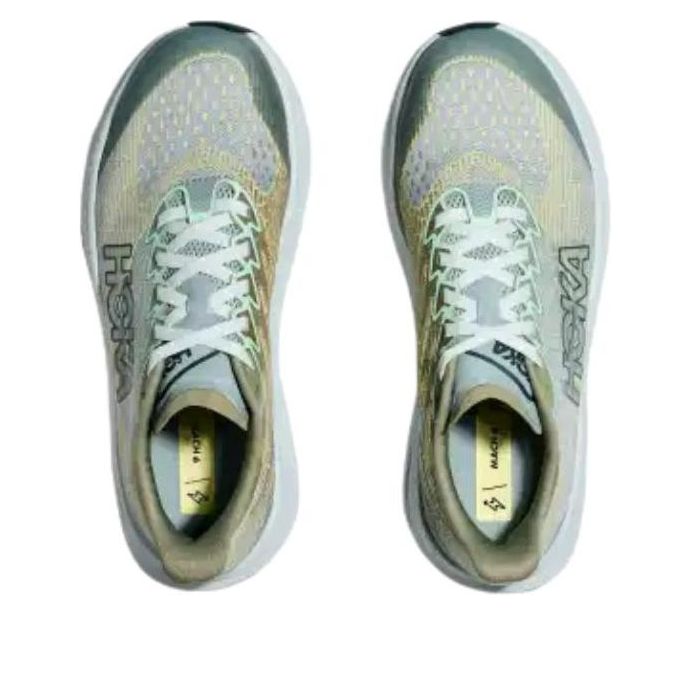 (GS) HOKA ONE ONE Mach 6 'Lettuce Bellwether Blue' 1147553-LLW