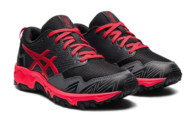 (GS) ASICS Gel-Fuji Trabuco 8 'Black Electric Red' 1014A137-010